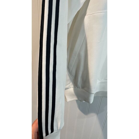 adidas Men's Essentials 3-Stripes Linear Logo Pullover Hoodie Large - Picture 6 of 16